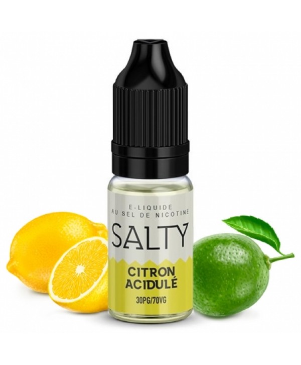 E liquide Citron acidulé Salty | Sel de Nicotine