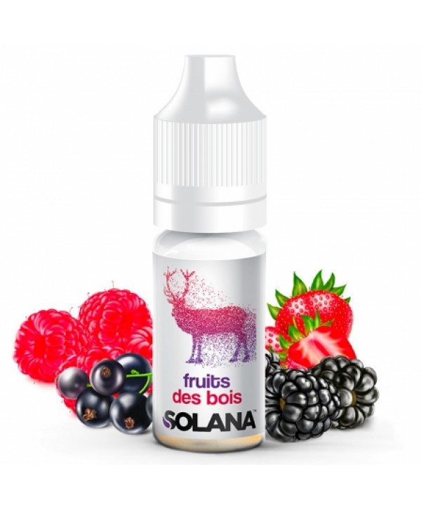 E liquide Fruits des bois  Solana | Framboise Mûre Fraise Cassis