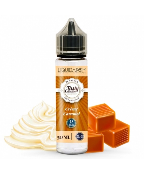 E liquide Crème Caramel Tasty Collection 50ml / 100ml