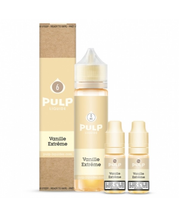 E liquide Pack 60ml Vanille Extrême PULP