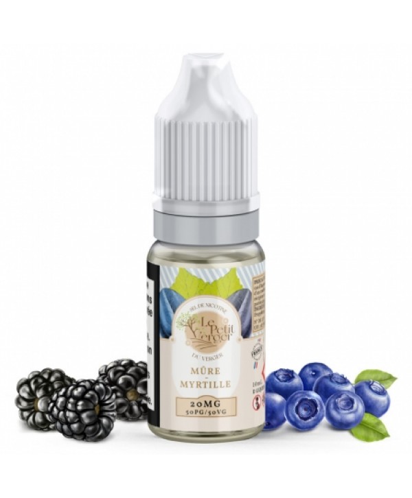E liquide Mûre Myrtille Sels de nicotine Le Petit Verger | Sel de Nicotine