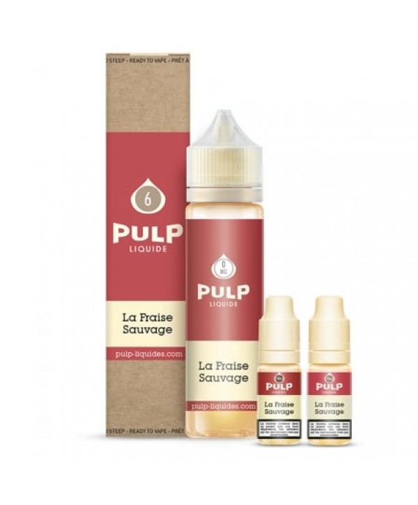 E liquide Pack 60ml La Fraise Sauvage PULP | Fraise