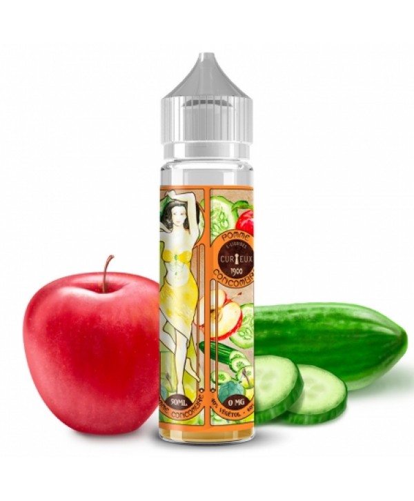 E liquide Pomme Concombre 1900 Curieux 50ml