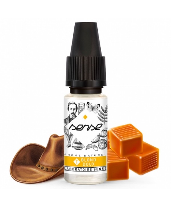Soldes 4,13€ - E liquide Blond Doux Sense | Tabac blond Caramel pas cher