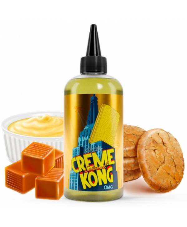 E liquide Creme Kong Caramel Joe's Juice 200ml