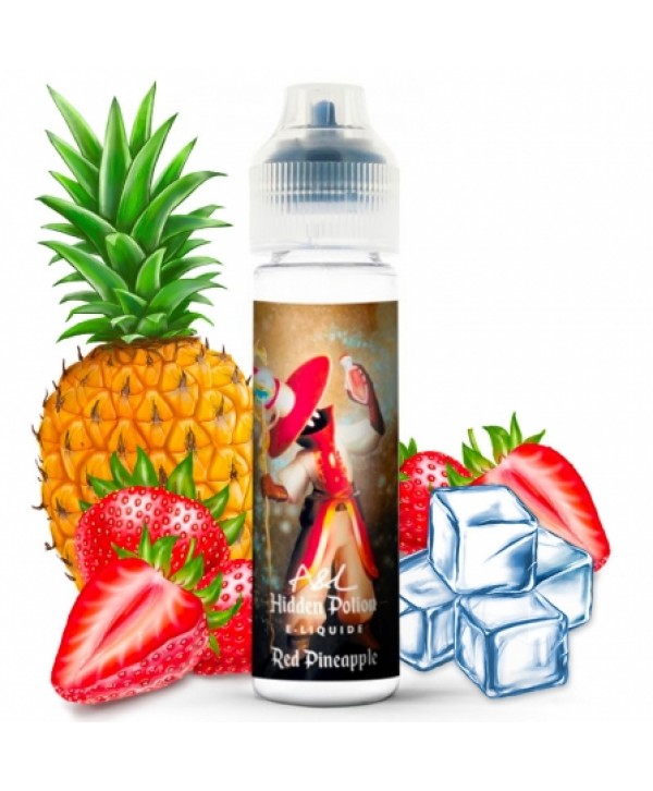 E liquide Red Pineapple Hidden Potion A&L 50ml