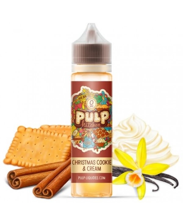 E liquide Christmas Cookie & Cream Pulp Kitchen 50ml