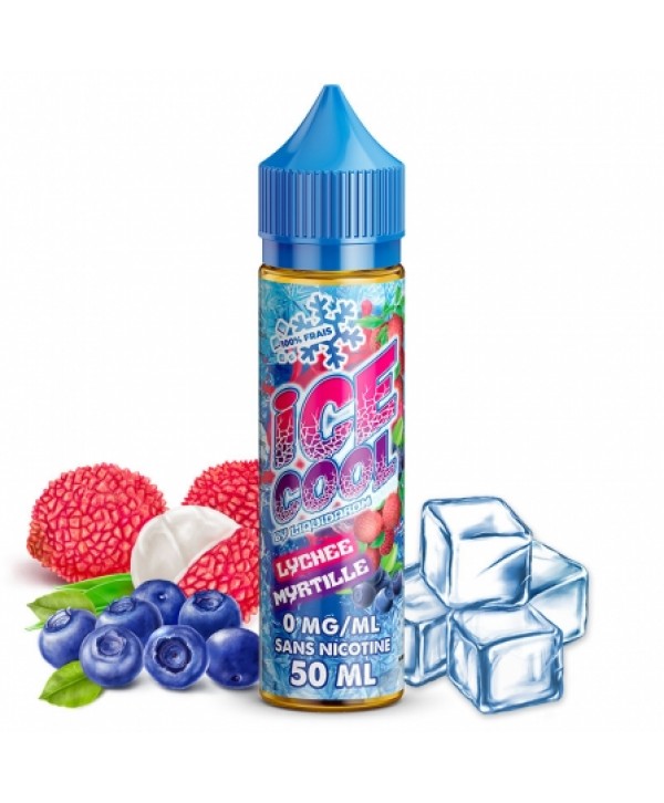E liquide Lychee Myrtille Ice Cool 50ml