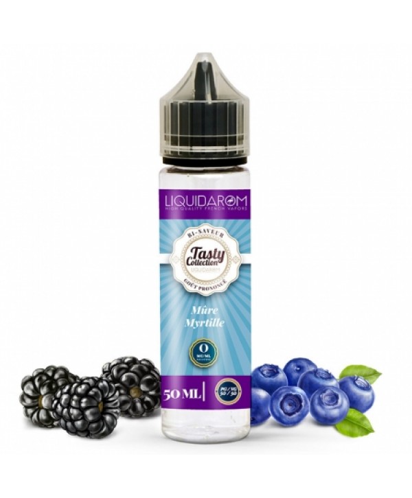 E liquide Mûre Myrtille Tasty Collection 50ml