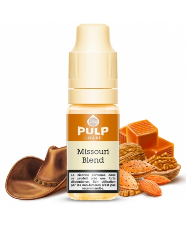 E liquide Missouri Blend Pulp | Tabac blond Caramel Fruits à coque