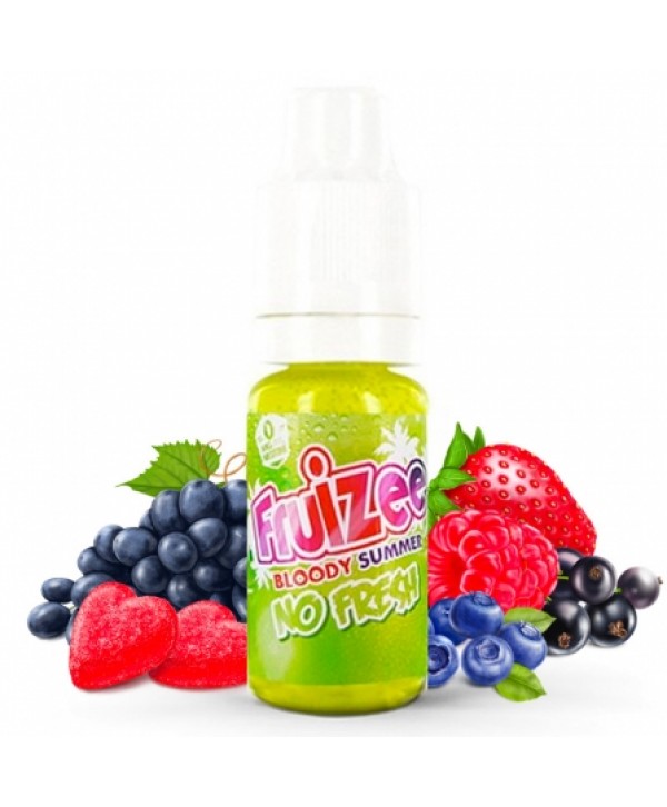 E liquide Bloody Summer NO FRESH Fruizee | Bonbon Fruits rouges Raisin Cassis