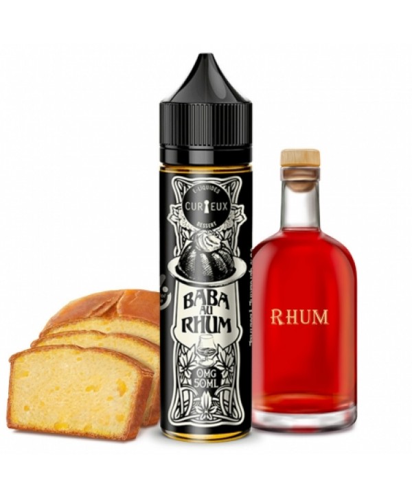E liquide Baba au Rhum Dessert Curieux 50ml