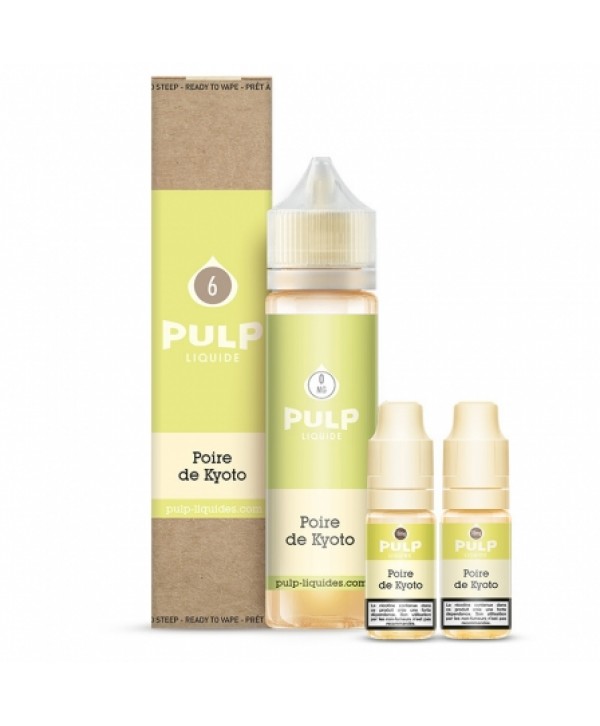 E liquide Pack 60ml Poire de Kyoto PULP | Poire