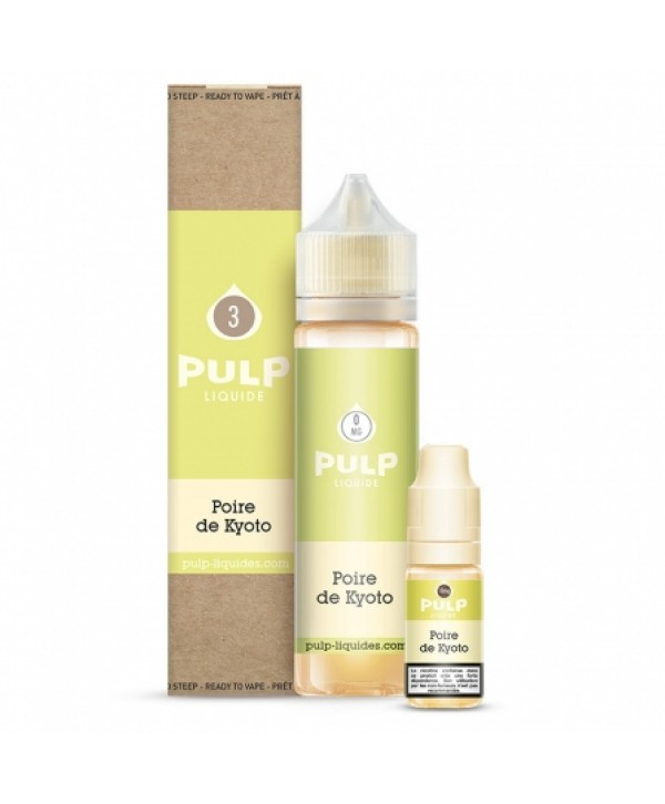 E liquide Pack 60ml Poire de Kyoto PULP | Poire
