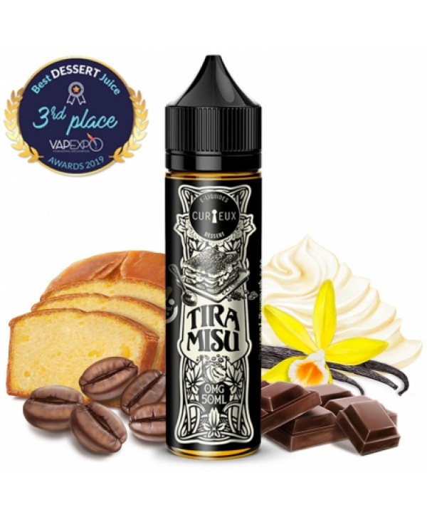 E liquide Tiramisu Dessert Curieux 50ml