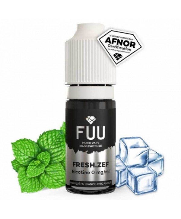 E liquide Fresh Zef Silver FUU | Menthe Frais
