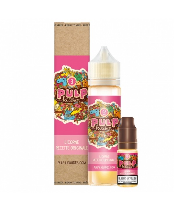 E liquide Pack 60ml Licorne PULP Kitchen | Fraise Fruit du dragon