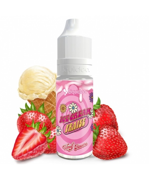 E liquide Ice Cream Fraise Wpuff Flavors | Glace Fraise
