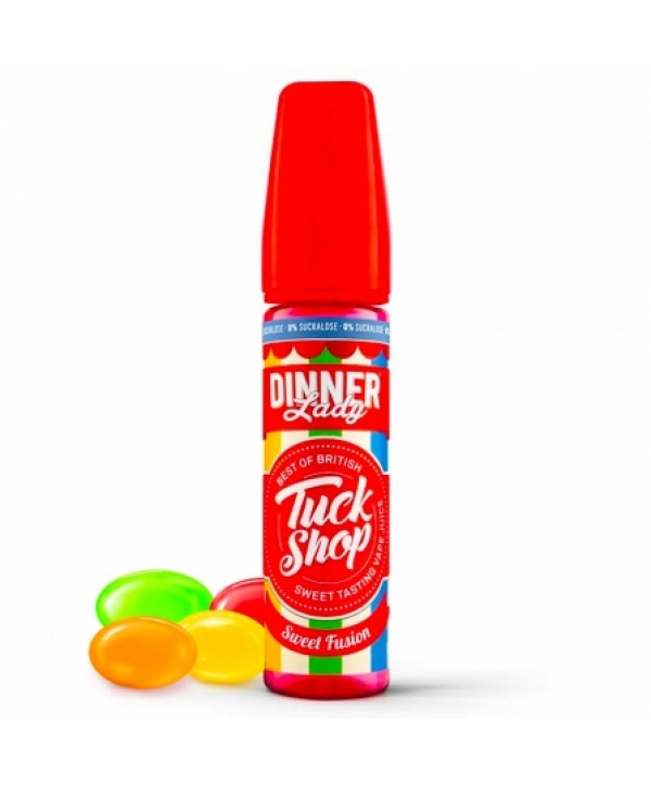 E liquide Sweet Fusion 0% Sucralose Dinner Lady 50ml