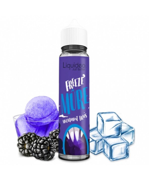 E liquide Mûre Freeze Liquideo 50ml