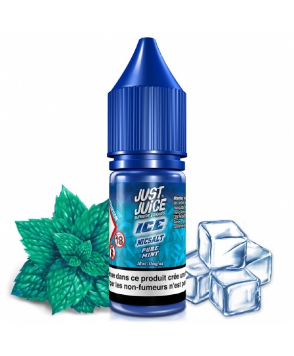 E liquide Ice Menthe Pure Nic Salt Just Juice | Sel de Nicotine