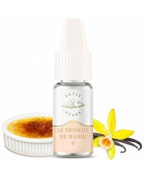 E liquide Le Dessert de Mamie Petit Nuage | Crème brûlée Vanille