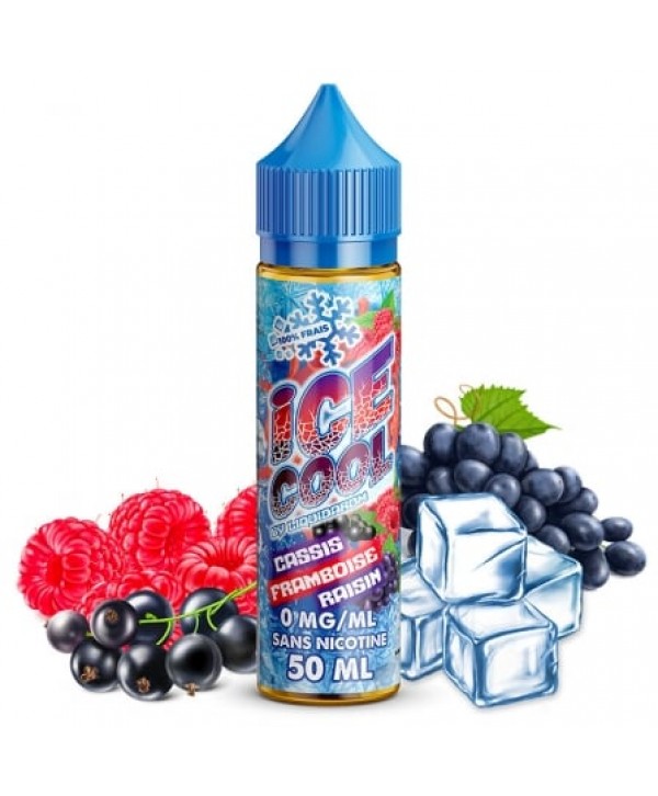 E liquide Cassis Framboise Raisin Ice Cool 50ml