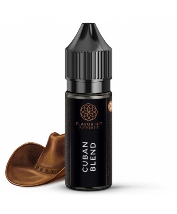 E liquide Cuban Blend Flavor Hit | Tabac brun