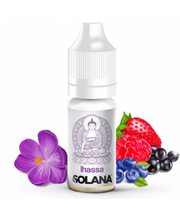 Soldes 2,60€ - E liquide Lhassa Solana | Violette Fraise des bois pas cher