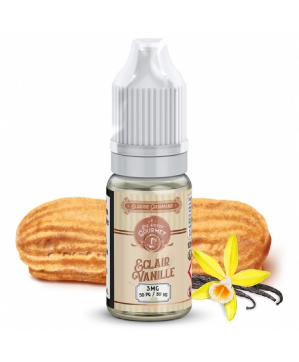 Soldes 2,95€ - E liquide Eclair Vanille Le Petit Gourmet | Eclair Vanille pas cher