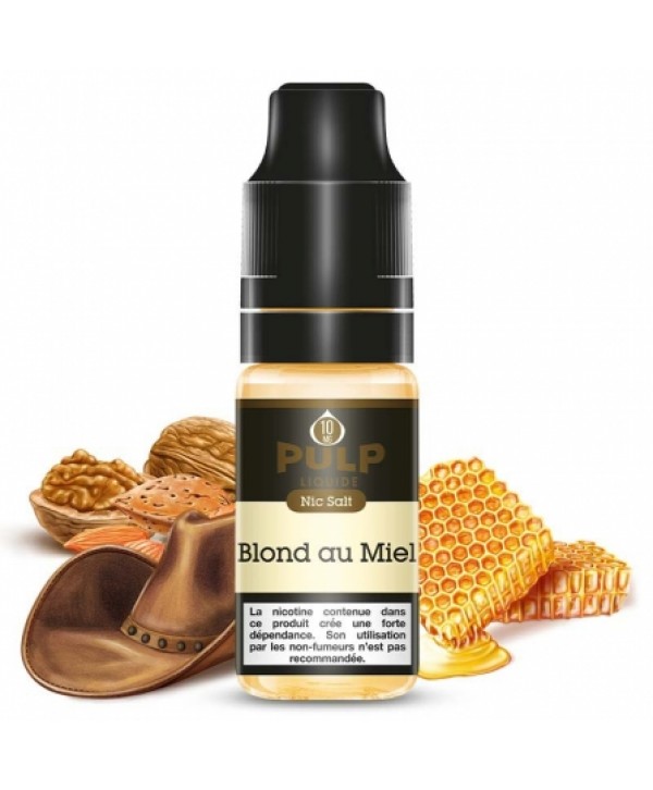 Soldes 3,10€ - E liquide Blond au Miel Noir Nic Salt PULP | Sel de Nicotine pas cher