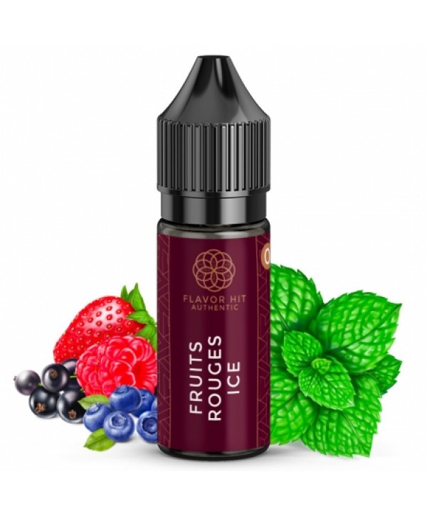 Soldes 2,75€ - E liquide Fruits Rouges Ice Flavor Hit | Fruits rouges Menthe pas cher