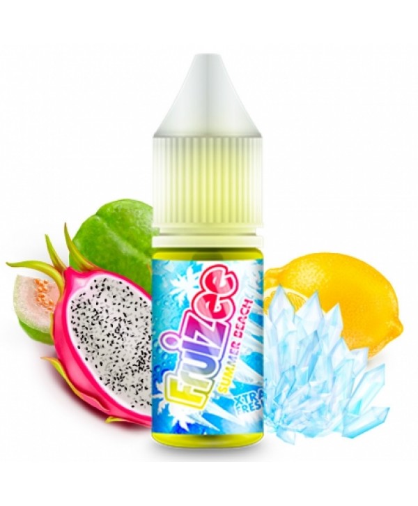 Soldes 2,73€ - E liquide Summer Beach Fruizee | Fruit du dragon Goyave Citron Xtra fresh pas cher