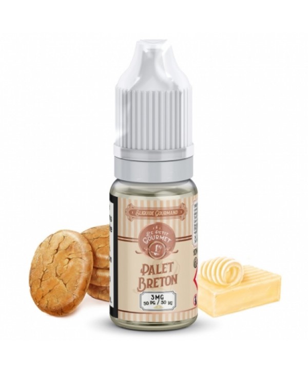 Soldes 2,95€ - E liquide Palet Breton Le Petit Gourmet | Biscuit Beurre pas cher