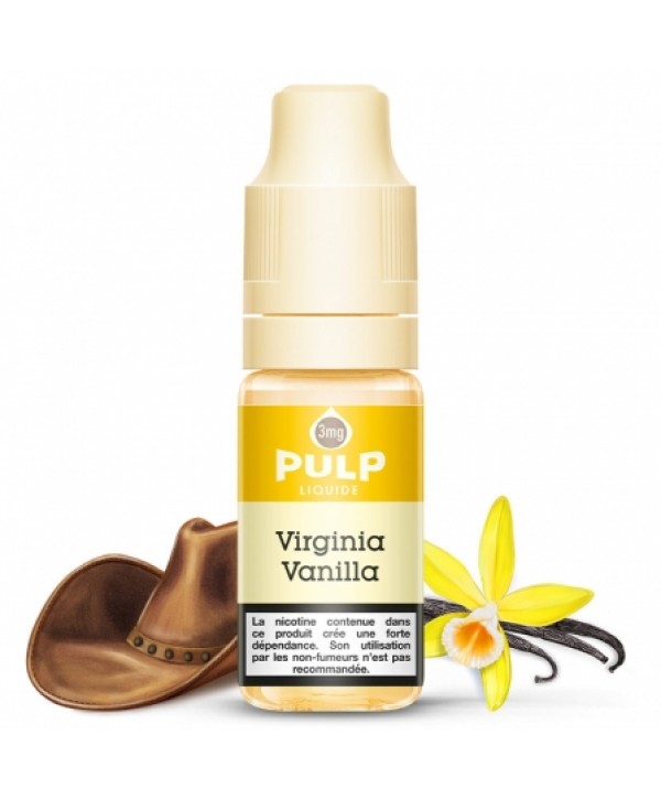 Soldes 2,95€ - E liquide Virginia Vanilla PULP | Tabac blond Vanille pas cher