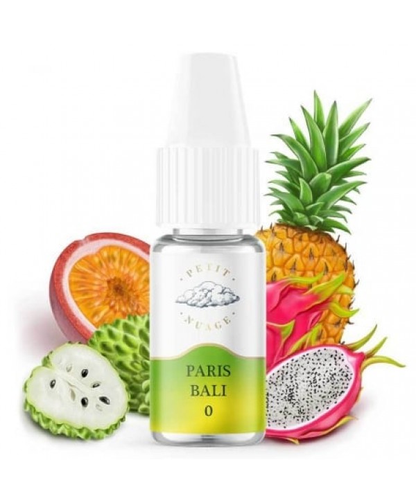 E liquide Paris Bali Petit Nuage | Corossol Fruit de la passion Ananas Fruit du dragon