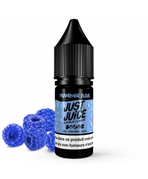 E liquide Blue Raspberry Just Juice | Framboise bleue