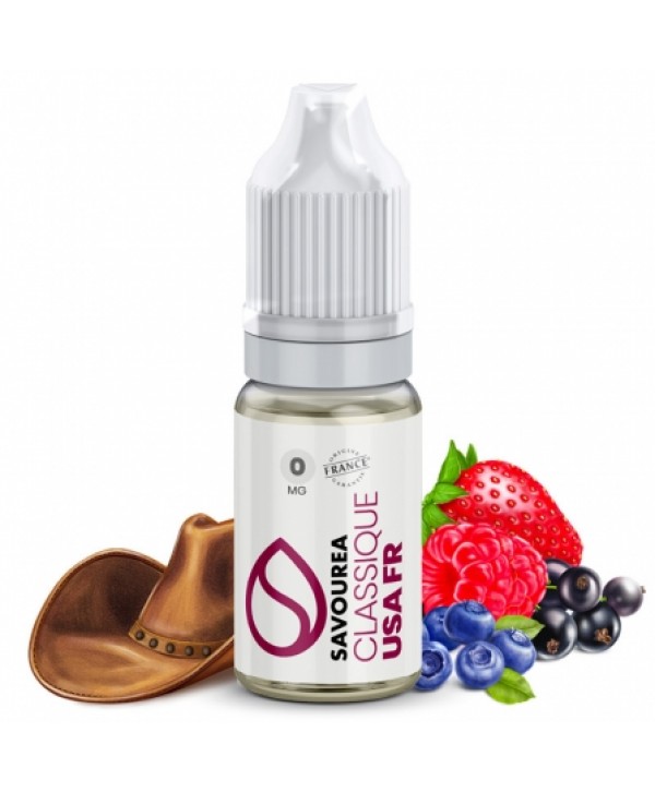 E liquide USA-FR Savourea | Tabac Blond Fruits rouges
