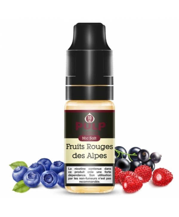E liquide Fruits Rouges Des Alpes Nic Salt PULP | Sel de Nicotine