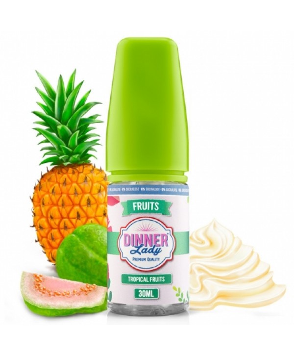 Concentré Tropical Fruits 0% Sucralose Dinner Lady Arome DIY