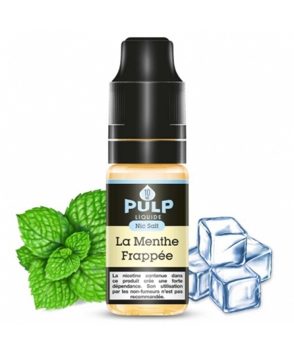 Soldes 3,10€ - E liquide La Menthe Frappée Nic Salt PULP | Sel de Nicotine pas cher