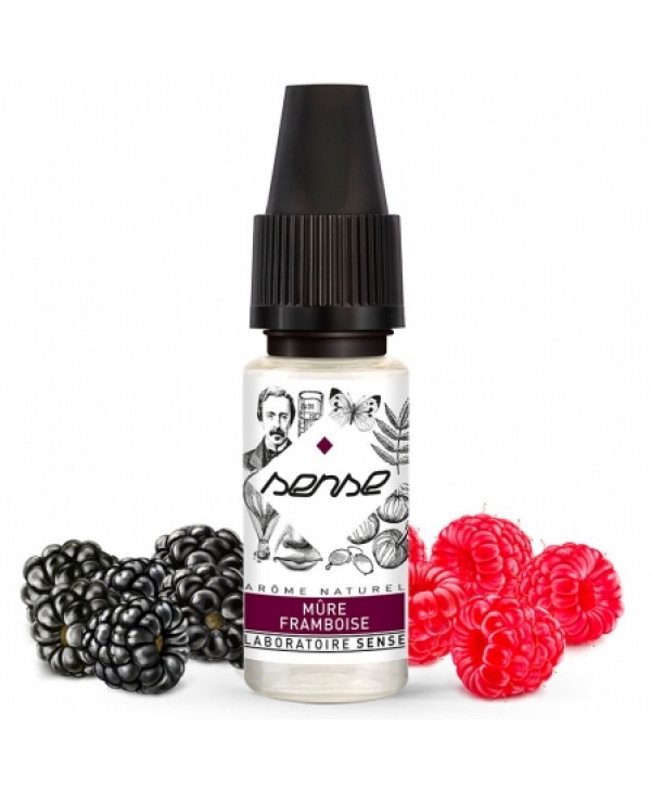 Soldes 2,95€ - E liquide Mûre Framboise Sense | Mûre Framboise pas cher