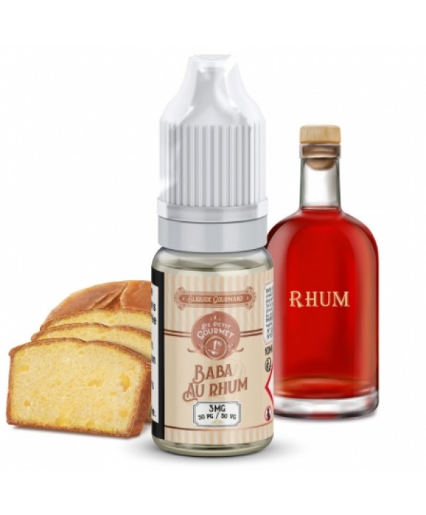 Soldes 2,95€ - E liquide Baba au Rhum Le Petit Gourmet | Gâteau Rhum pas cher