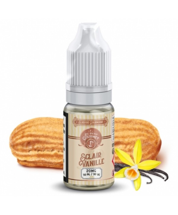Soldes 2,45€ - E liquide Eclair Vanille Sels de nicotine Le Petit Gourmet | Sel de Nicotine pas cher