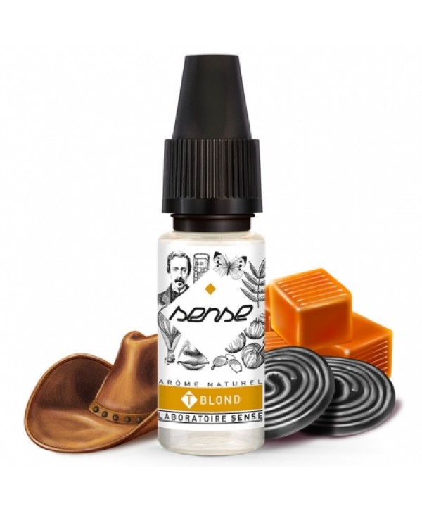 Soldes 2,95€ - E liquide Blond Sense | Tabac blond Caramel Réglisse pas cher