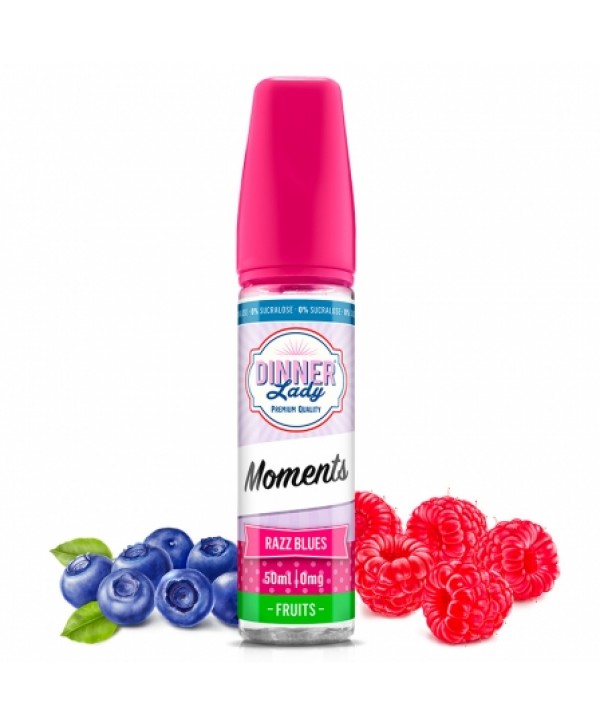 Soldes 9,95€ - E liquide Razz Blues Dinner Lady 50ml pas cher