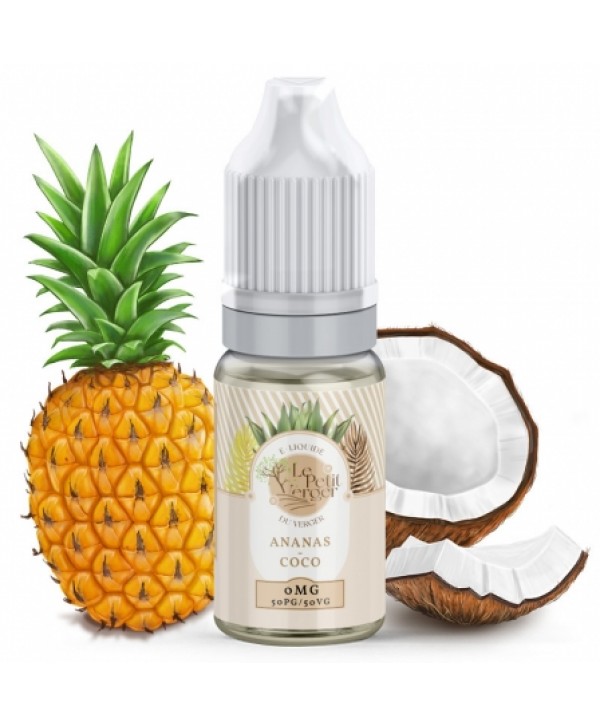 Soldes E liquide Ananas Coco Le Petit Verger | Ananas Noix de coco