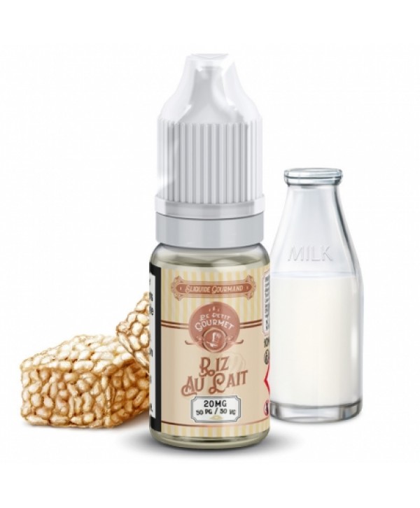 Soldes 2,45€ - E liquide Riz au Lait Sels de nicotine Le Petit Gourmet | Sel de Nicotine pas cher