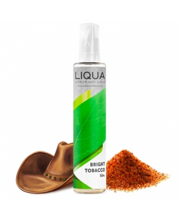 Soldes 3,87€ - E liquide Bright Tobacco LIQUA 30ml / 50ml pas cher