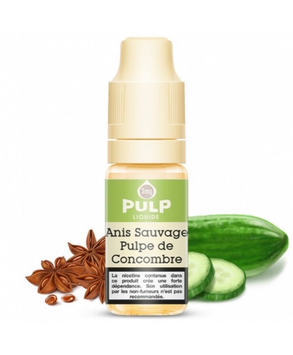 Soldes 2,95€ - E liquide Anis Sauvage Pulpe de Concombre Pulp | Anis Concombre pas cher
